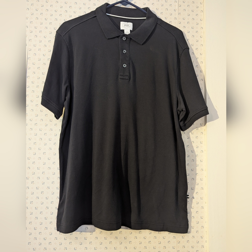 🖤 Berkeley Jensen L Polo Shirt Pima Cotton Classic Golf Pickle Ball NWOT